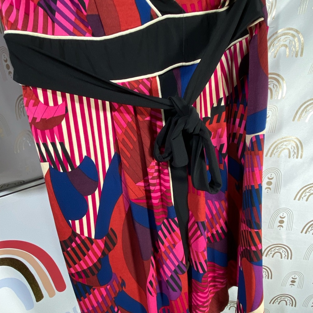 Jodi Kristopher Multicolor Patterned Dress - Picture 3 of 10
